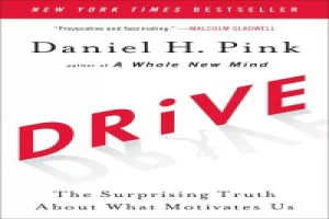 Book cover of Drive: The Surprising Truth About What Motivates Us by Daniel H. Pink Book cover of Drive: The Surprising Truth About What Motivates Us by Daniel H. Pink
